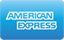Zahlung per American Express akzeptiert