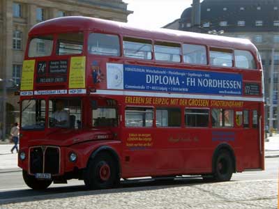 englischer Doppelstockbus